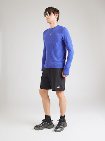 T-Shirt fonctionnel 'ROAD' ASICS en bleu