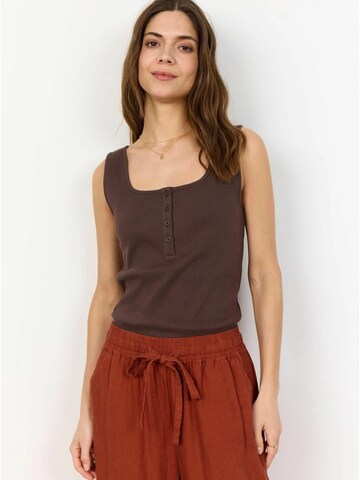 Soyaconcept Top 'MIGNON' in Braun: Vorderseite
