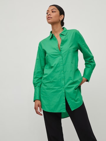VILA Блуза 'Gamis' в зелено: отпред