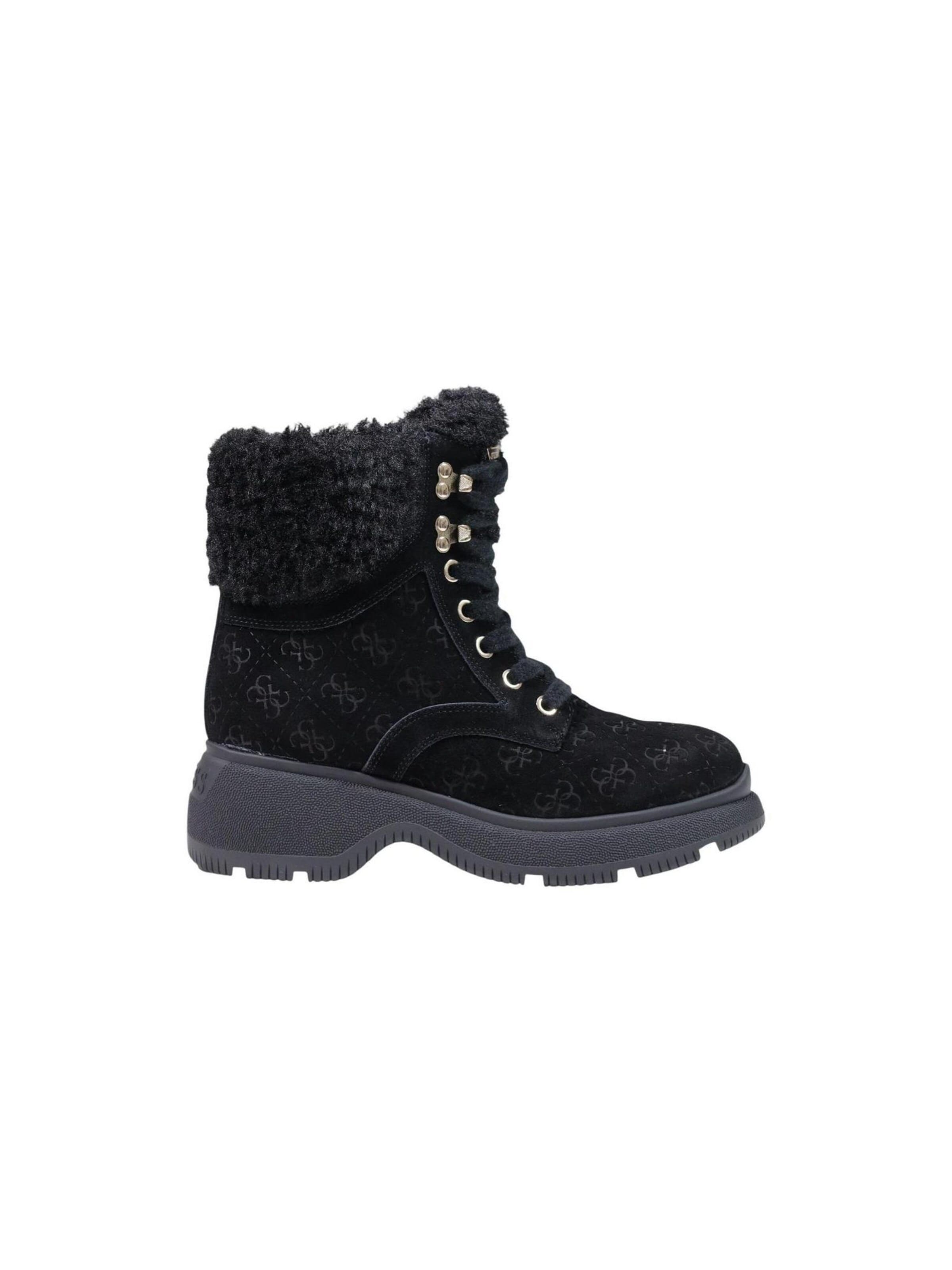 Boots 'VIKKI FLFVIK SUE10' di GUESS in nero: frontale