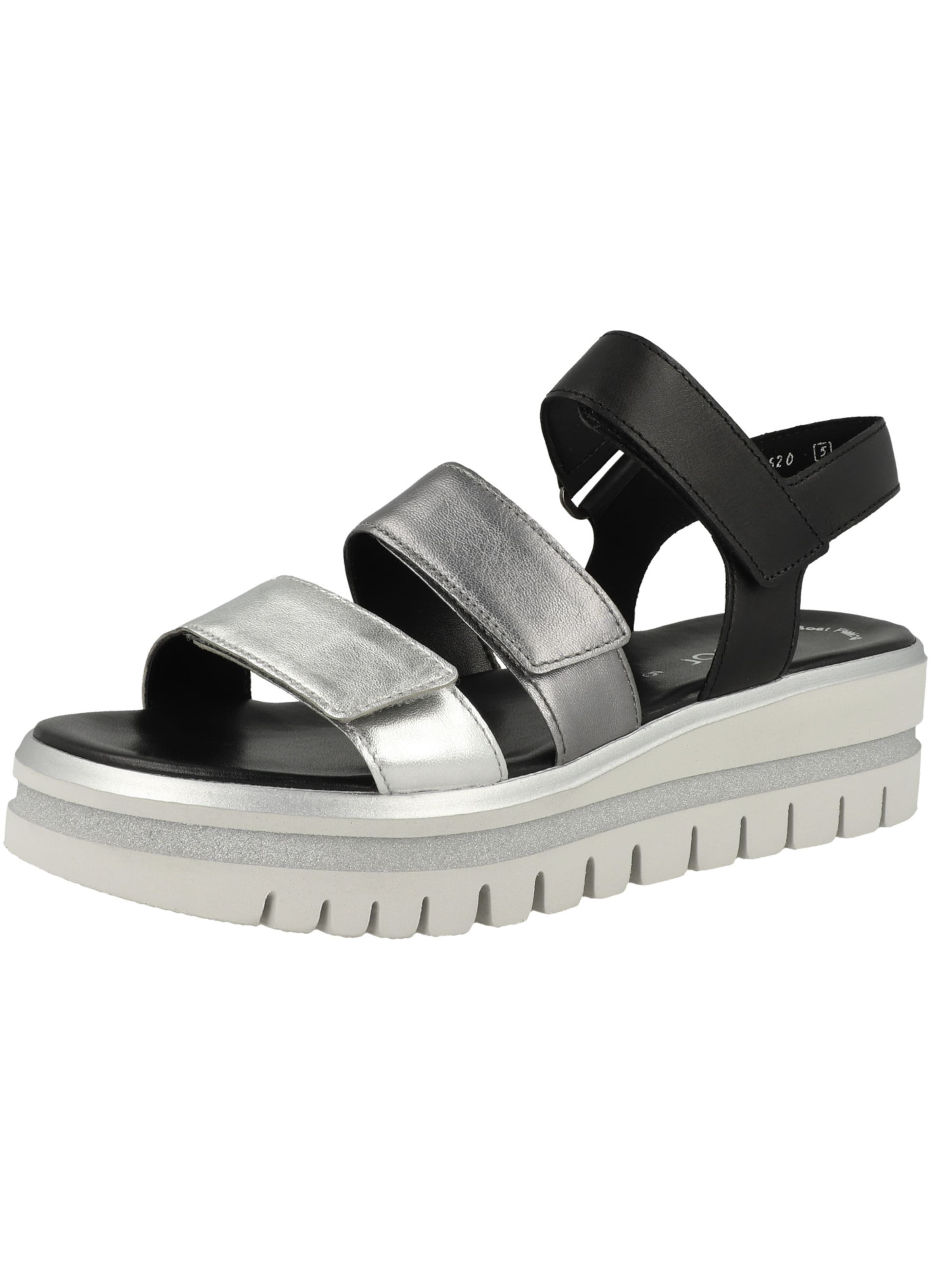 GABOR - Sandálias com tiras '64.620' em mistura de cores: frente