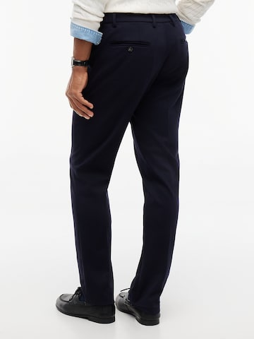 TOMMY HILFIGER Regular Pantalon 'New York Label' in Blauw