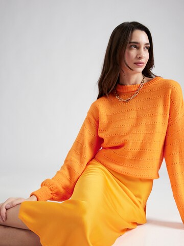 ONLY Sweater 'LITA' in Orange
