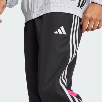 Effilé Pantalon de sport 'Tiro 25 Essentials' ADIDAS PERFORMANCE en noir