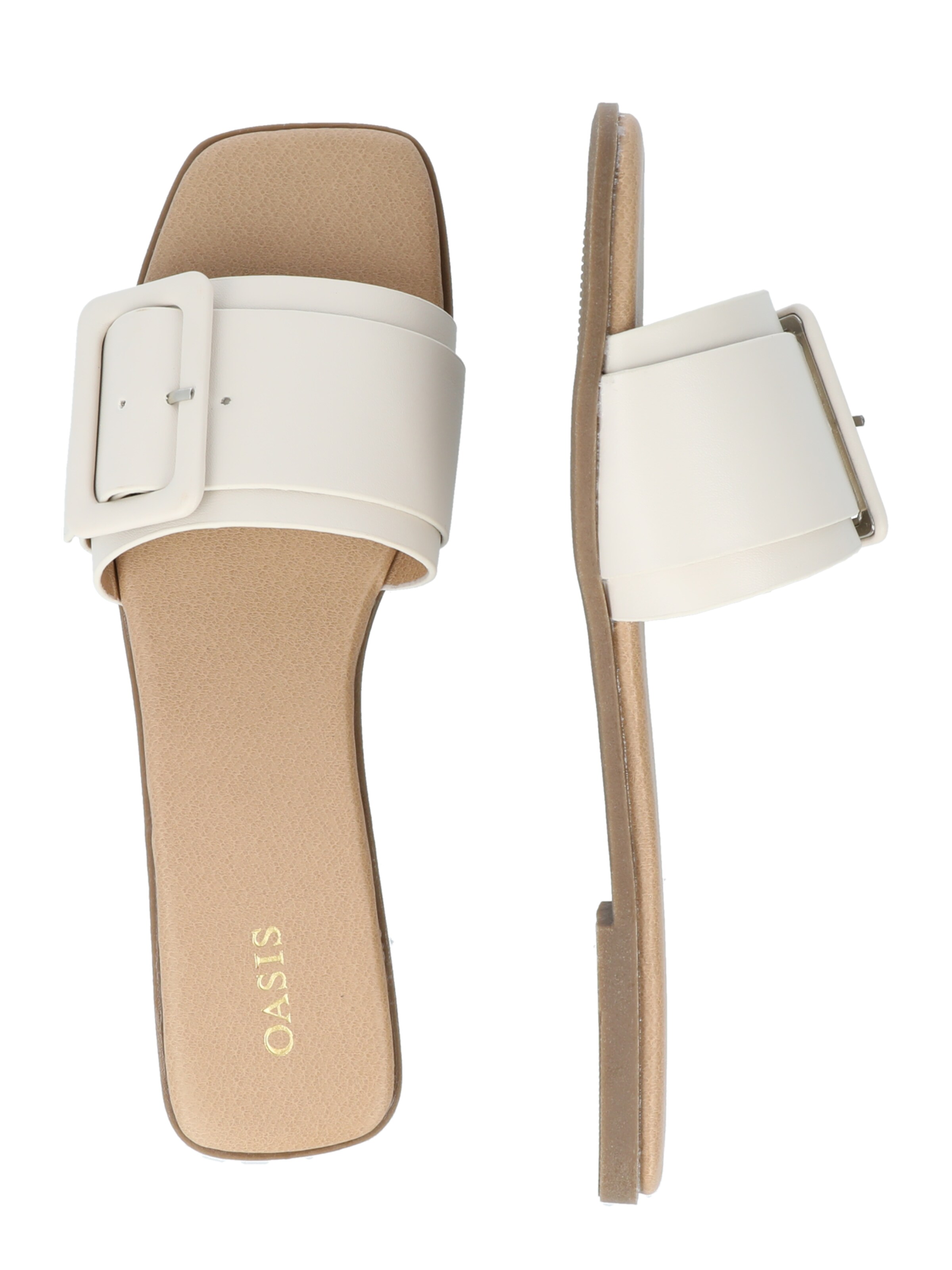 Oasis Pantolette in Beige