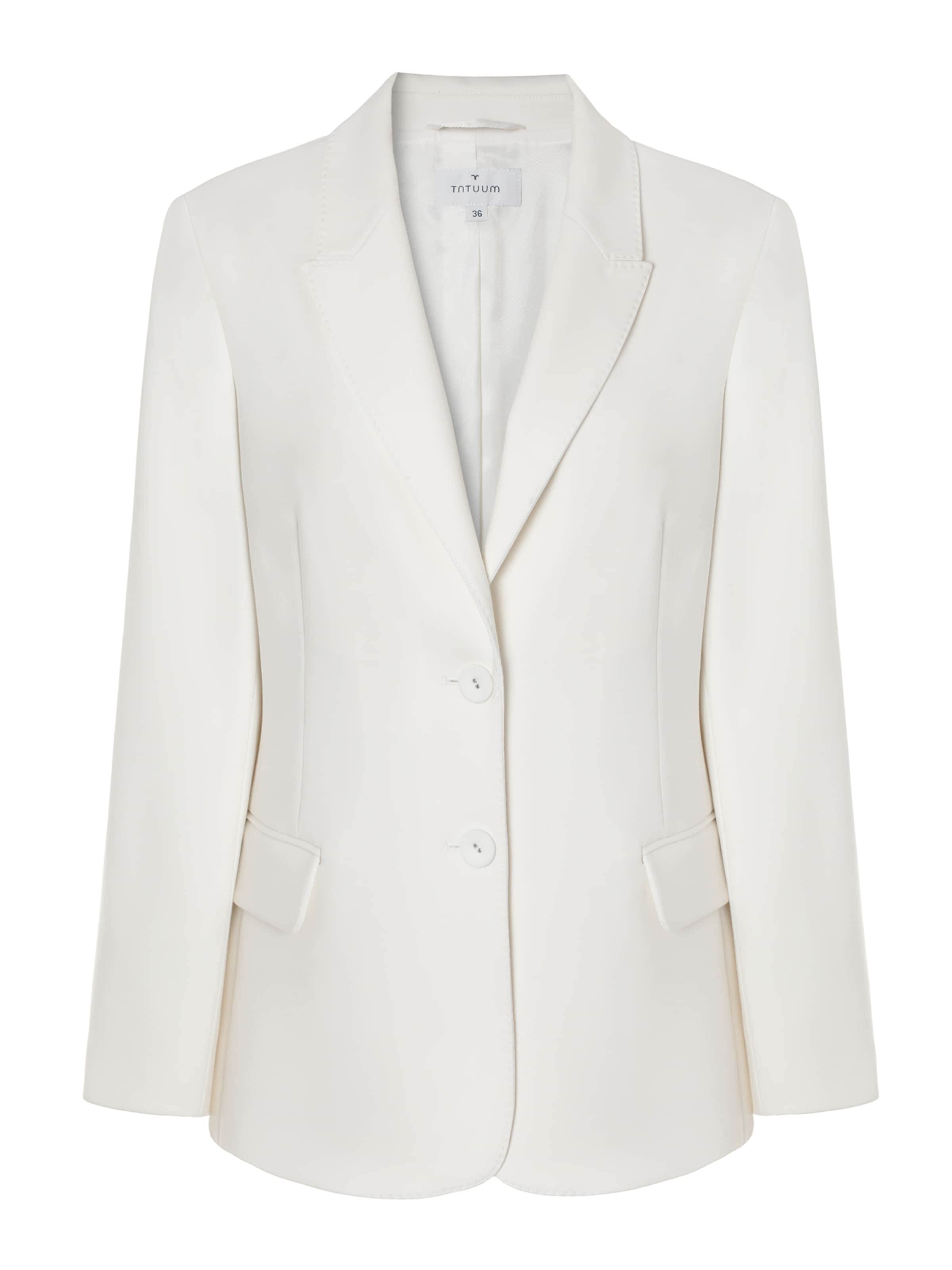 TATUUM Tussenjas &#x27;Lonesa&#x27; in Wit: voorkant