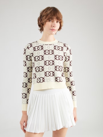 PINKO Sweater in Beige: front