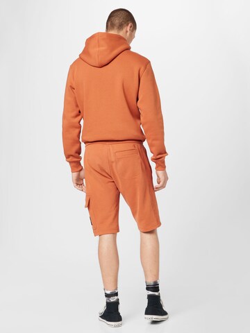 Calvin Klein Jeans Normální Kalhoty – oranžová