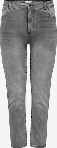 Slimfit Jeans 'CARCELINDE' di ONLY Carmakoma in grigio: frontale