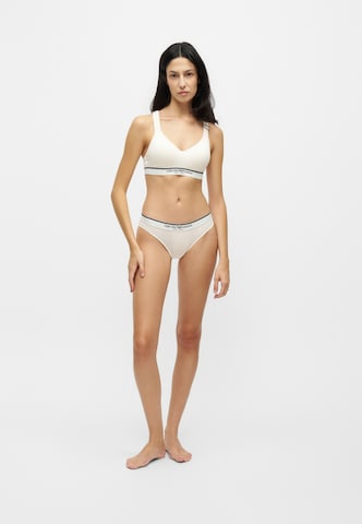 Bustier Soutien-gorge Emporio Armani en blanc