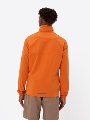 VAUDE Sports jacket 'Cyclist Air' in Orange