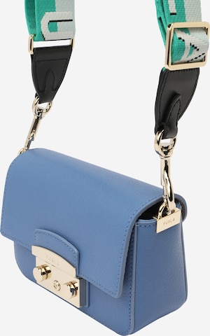 FURLA Чанта за през рамо тип преметка 'METROPOLIS' в синьо: отпред