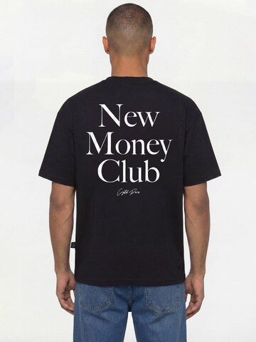 Crystal Paris Shirt 'Money Club' in Black: front