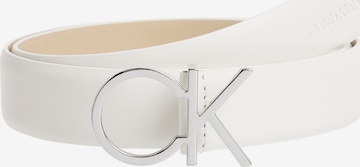 Calvin Klein Belt in White: front
