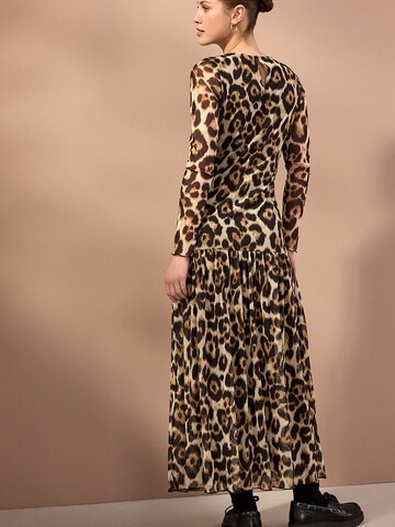 Next Dress in Brown