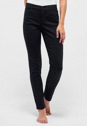 Coupe slim Jean Angels en noir : devant