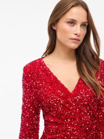 VILA Kleid in Rot