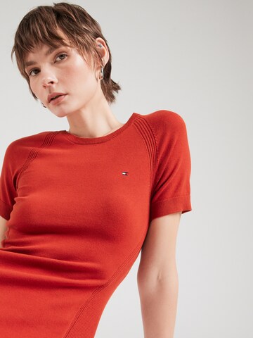 TOMMY HILFIGER Knit dress in Red