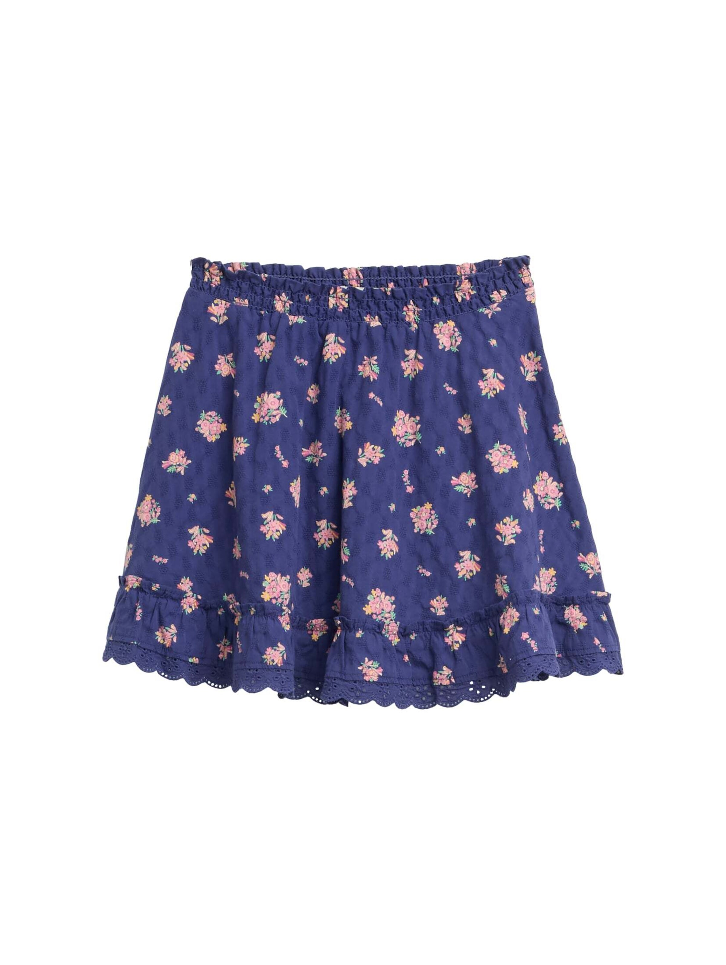 TOM TAILOR Rock in Blau: Vorderseite