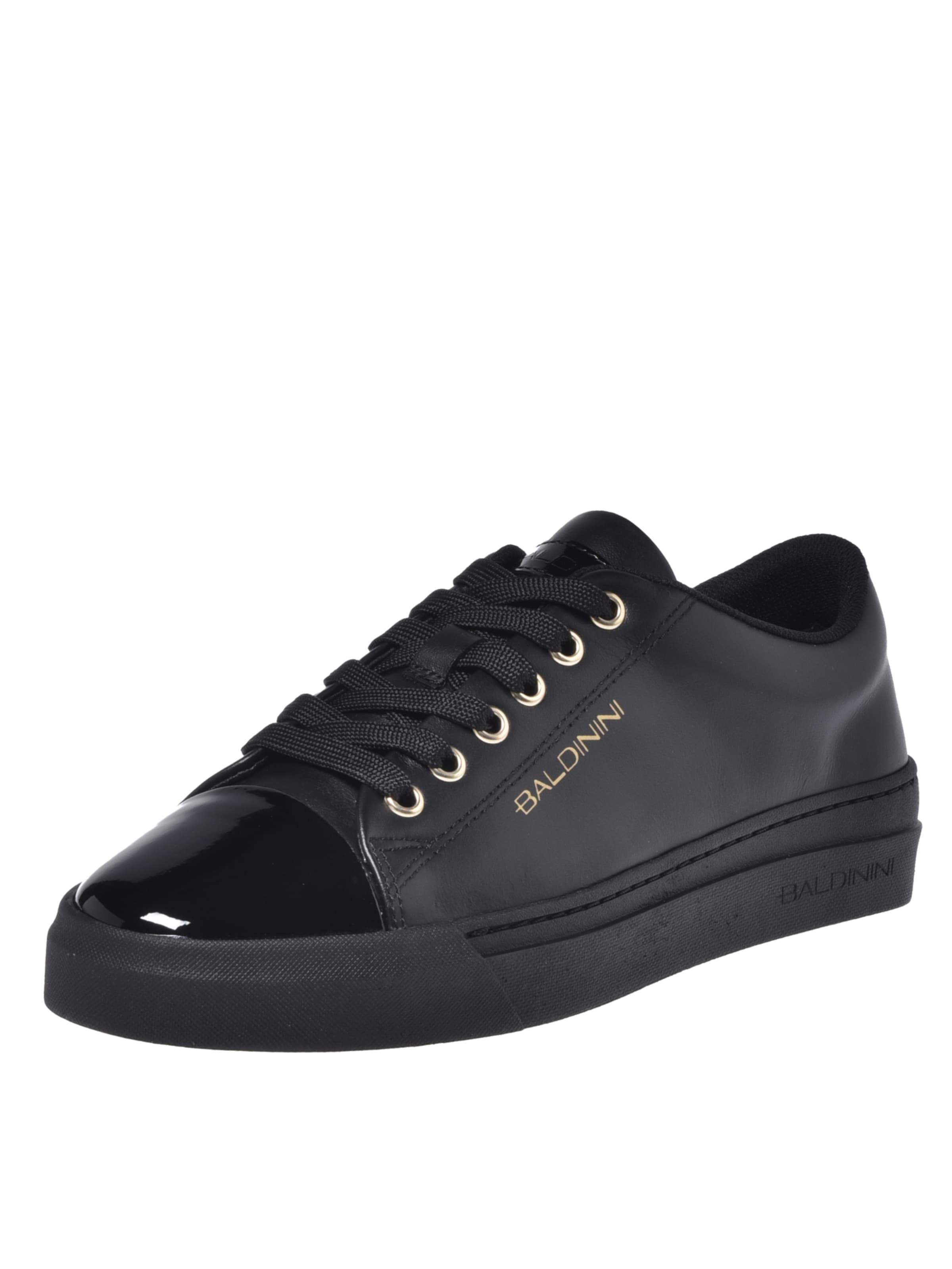 BALDININI Sneakers laag in Zwart: voorkant