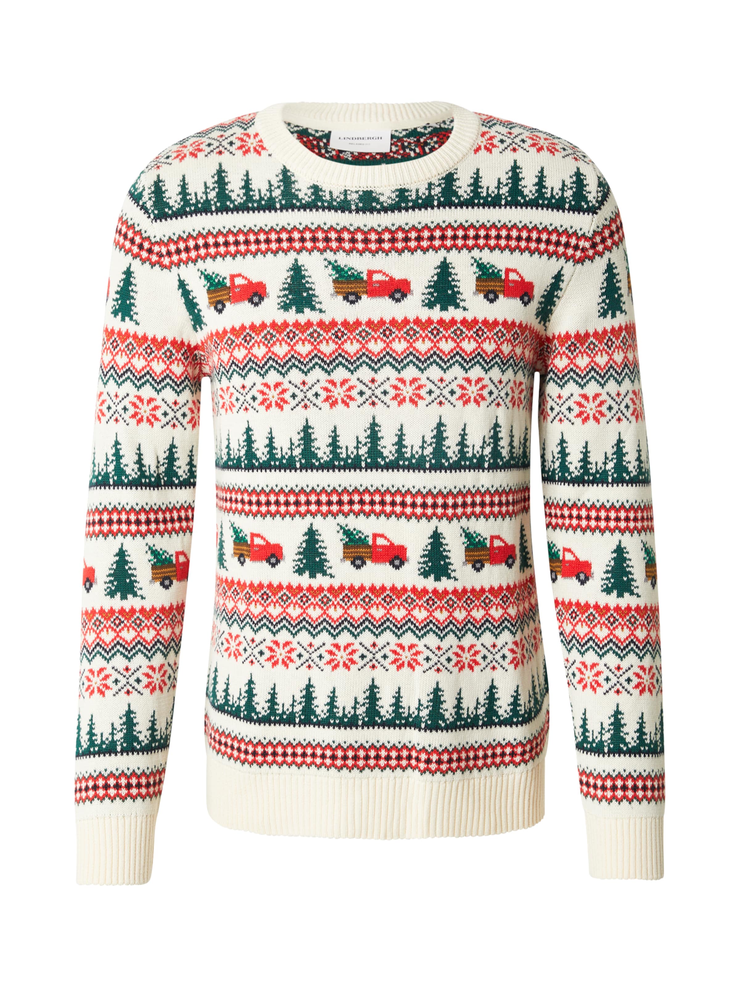 Pulover de la Lindbergh pe alb: față