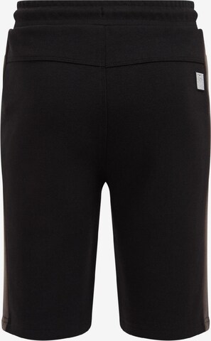 WE Fashion Slimfit Broek in Zwart