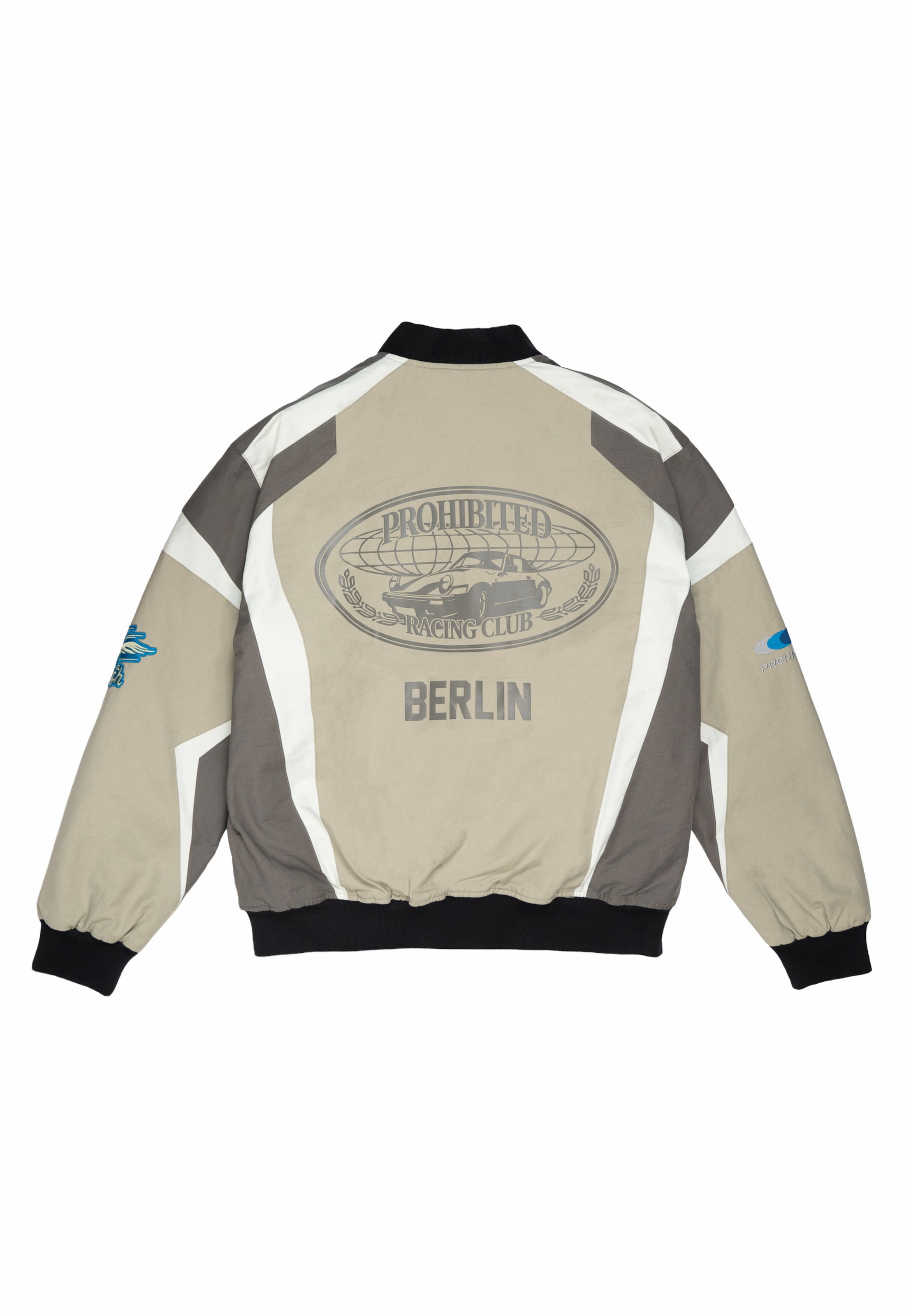 Veste mi-saison 'Hyperlane Racing' Prohibited en vert