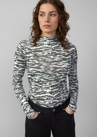 QS Shirt in Schwarz: Vorderseite