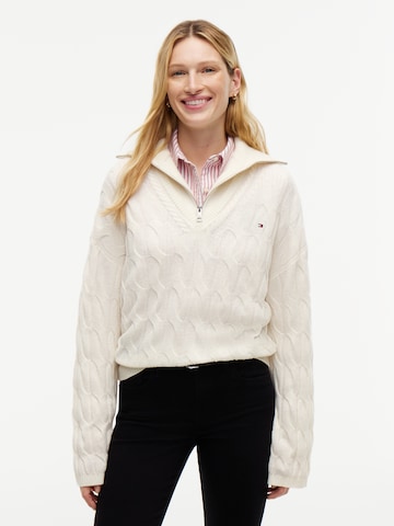 TOMMY HILFIGER - Jersey en beige: frente