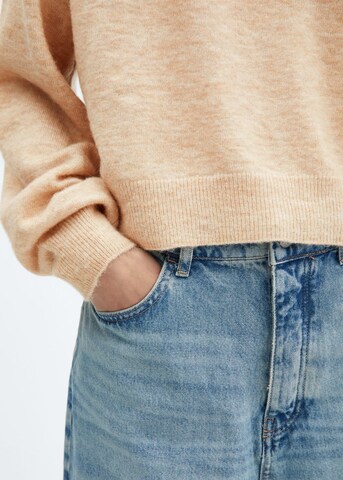 MANGO Pullover 'Camander' i beige