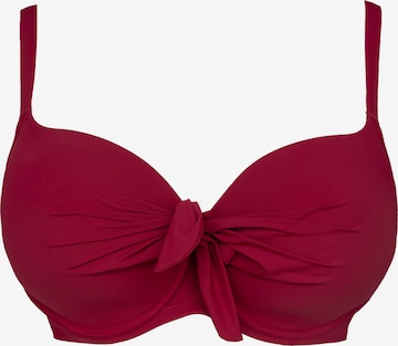 Hauts de bikini 'Valencia' SugarShape en rouge : devant