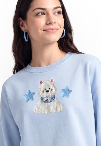 Sweat-shirt MYMO en bleu