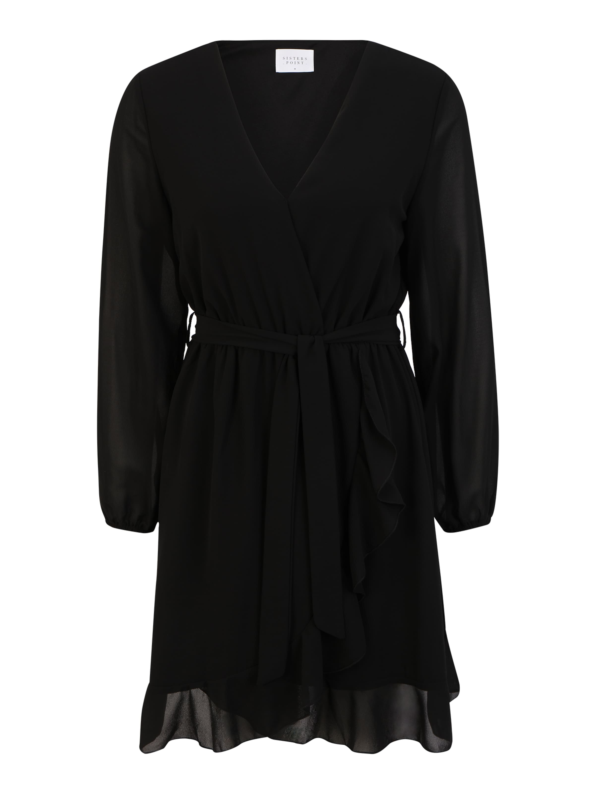 Robe 'NEW GRETO' SISTERS POINT en noir : devant