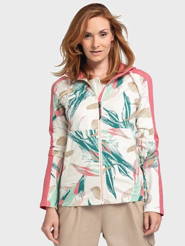 Schöffel Athletic fleece jacket 'Locarno' in Mixed colours: front