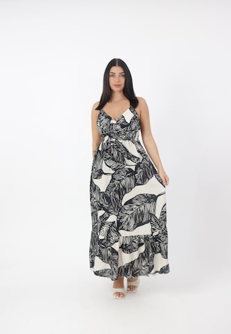 Elara Sommerkjole i sort: forside