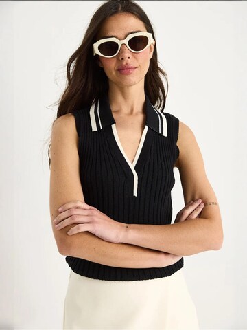 Camicia da donna di Bianco Lucci in nero