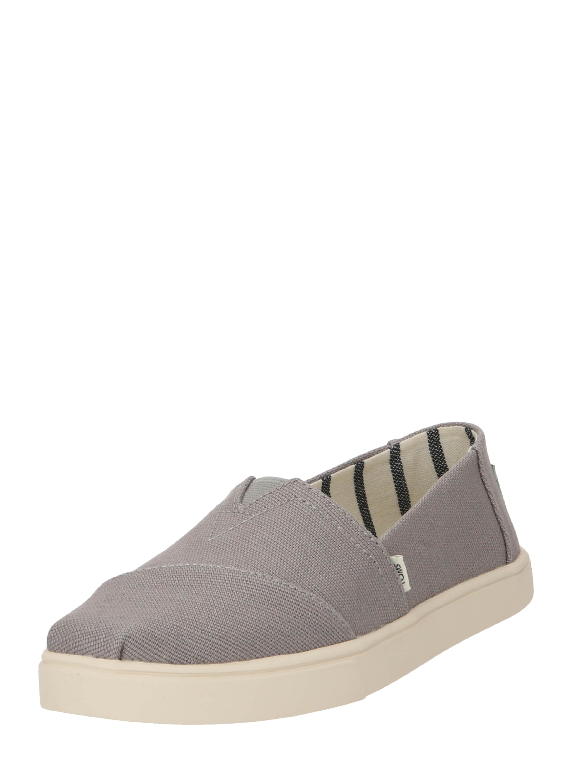 TOMS Slip-Ons 'ALPARGATA CUPSOLE' in Grey: front