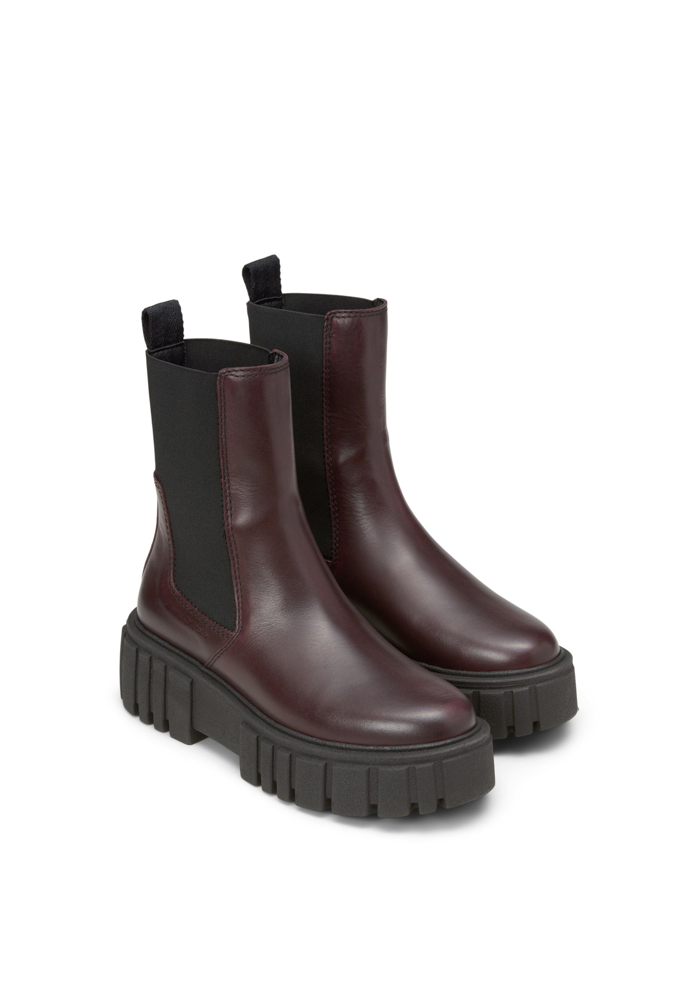 Marc O'Polo Chelsea Boots in Rot
