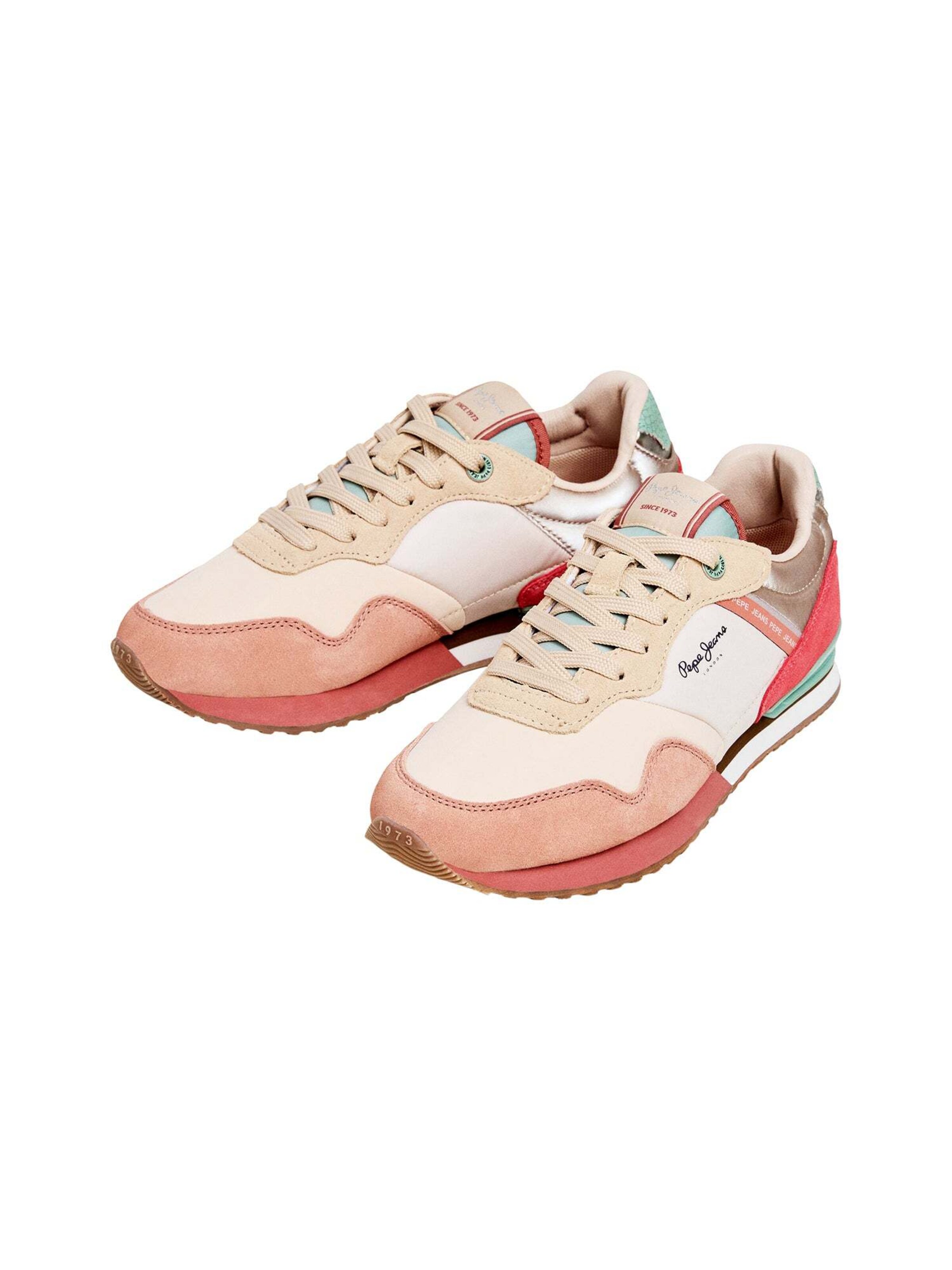 Baskets basses 'LONDON SEA' Pepe Jeans en rose