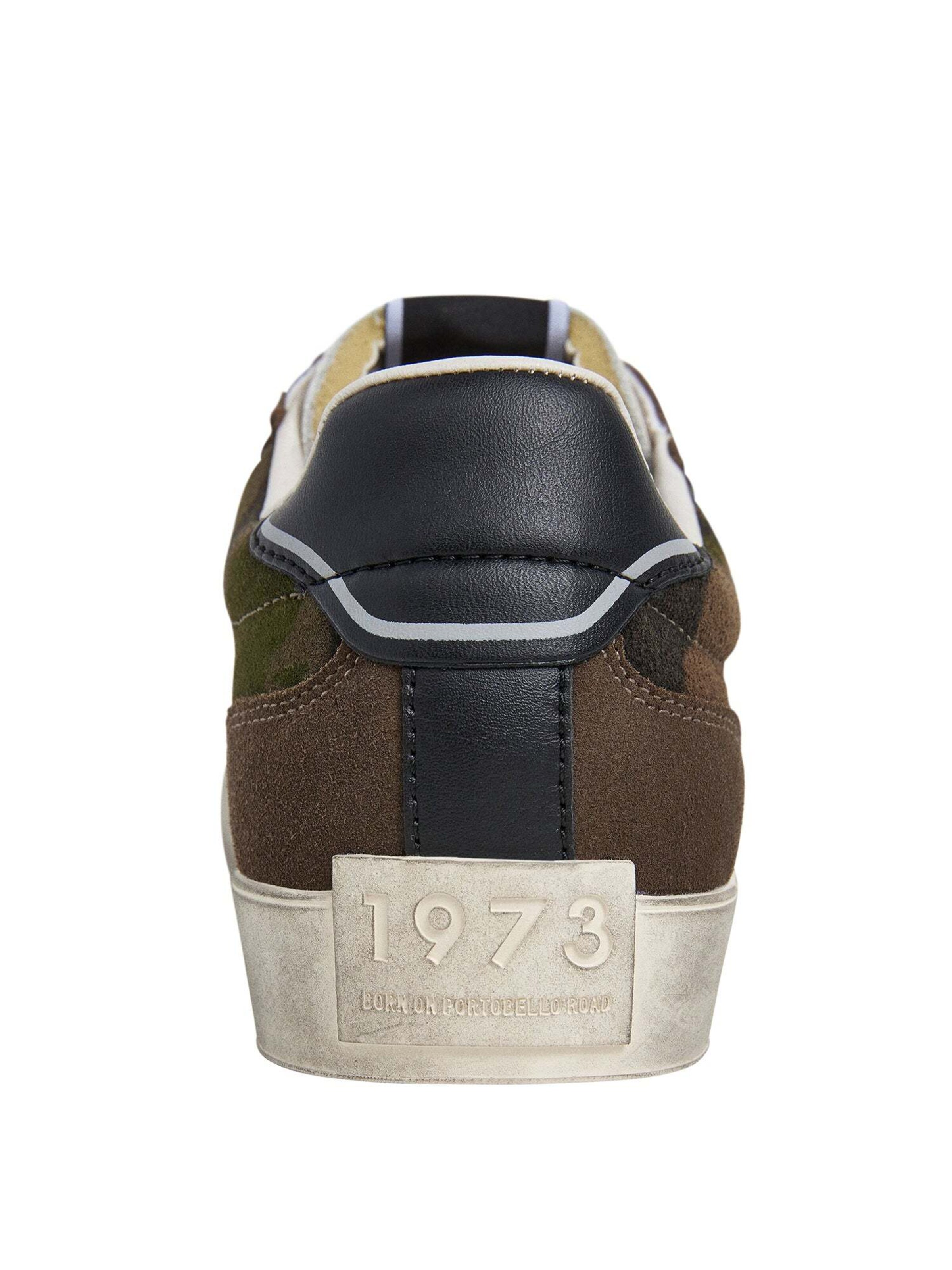 Pepe Jeans Sneakers laag 'Lane Camo' in Groen