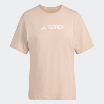 ADIDAS TERREX Performance Shirt in Beige