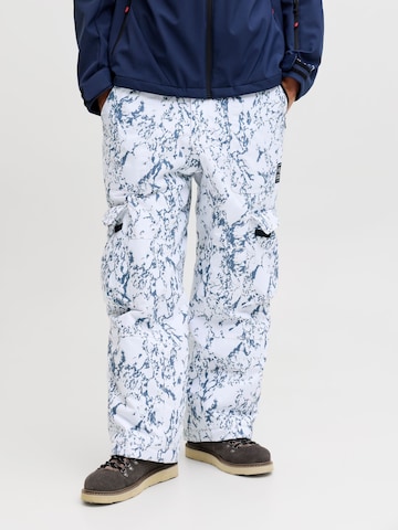 Loosefit Pantaloni per outdoor 'JJAW25' di JACK & JONES in bianco: frontale