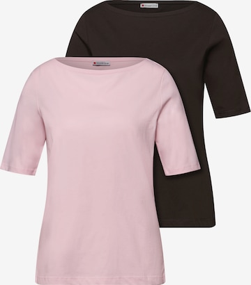 STREET ONE Shirt in Brown: front