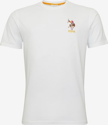 U.S. POLO ASSN. T-Shirt in Weiß: Vorderseite
