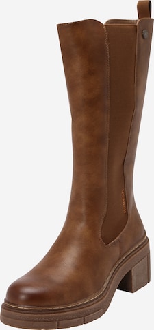 Refresh Boots in Brown: front