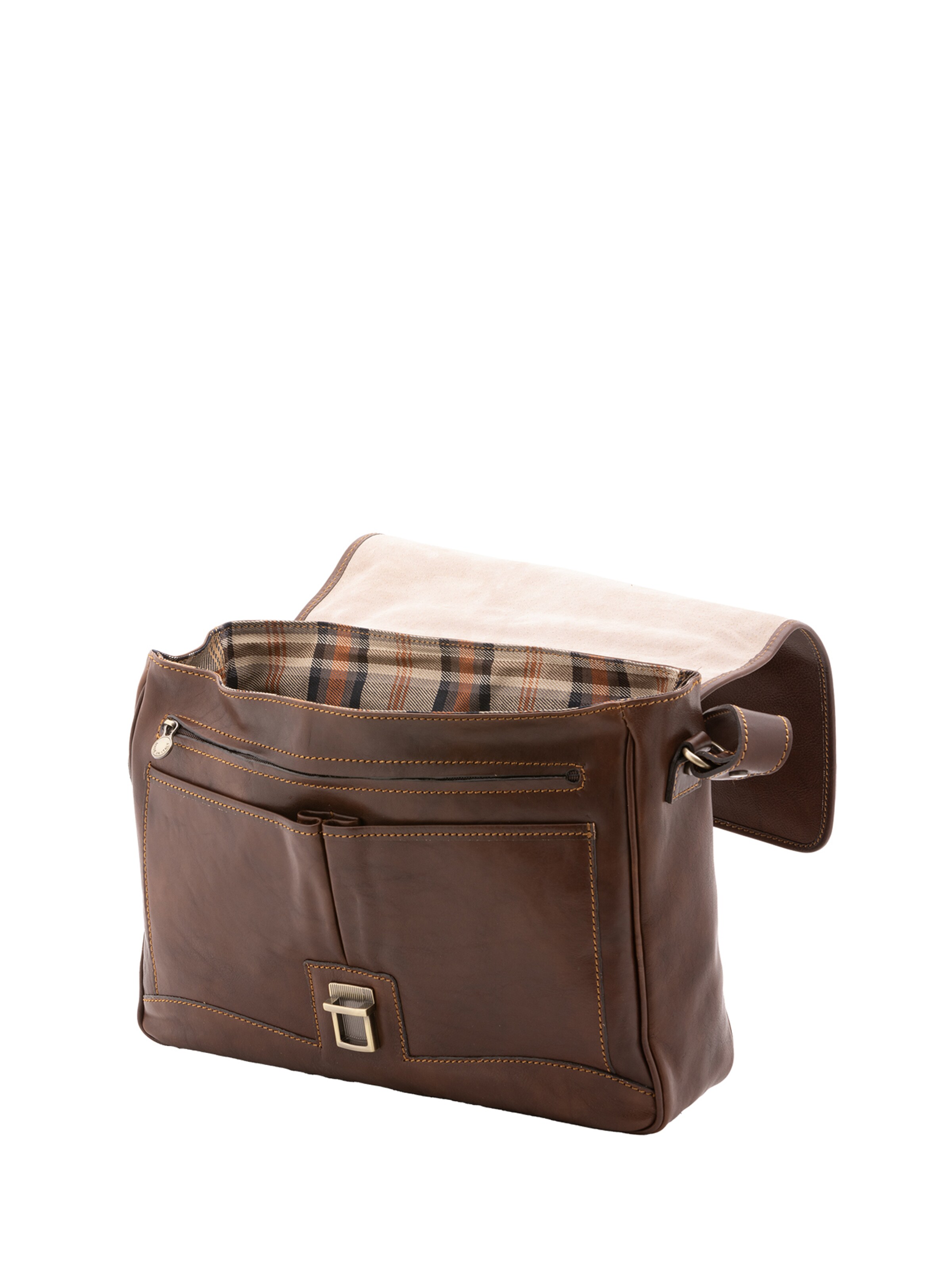 Viola Castellani Document Bag in Brown