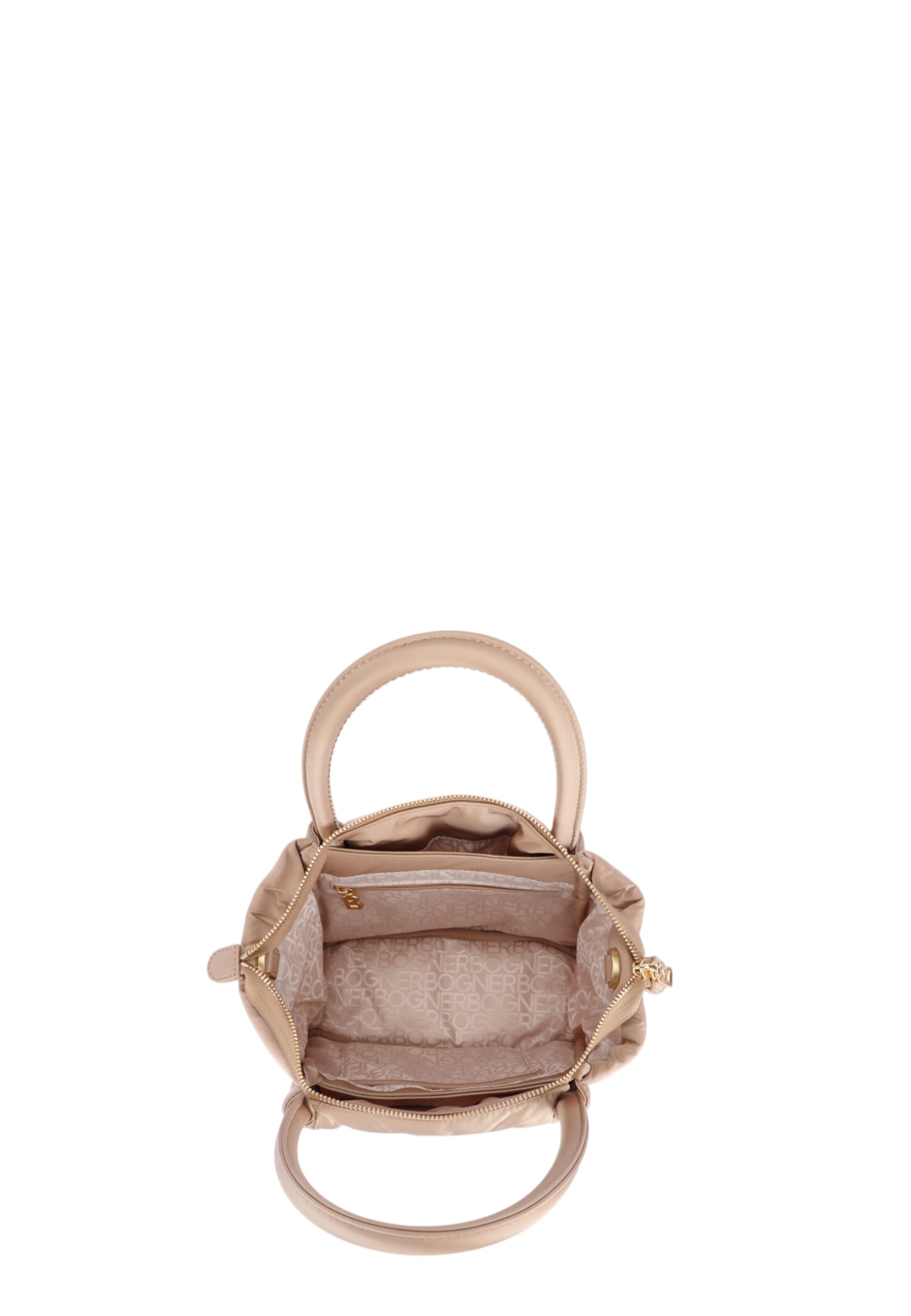 BOGNER Handtasche 'Wallis Tessuto Raja' in Beige