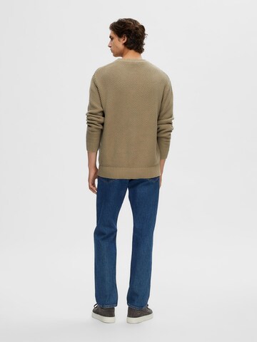 SELECTED HOMME Pullover 'Bert' in Grün