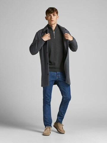 JACK & JONES Sweter w kolorze szary