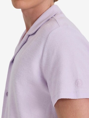 WESTMARK LONDON Regular fit Button Up Shirt in Purple
